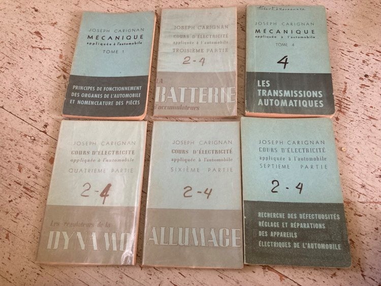 livre vintage 1956 1958 1960