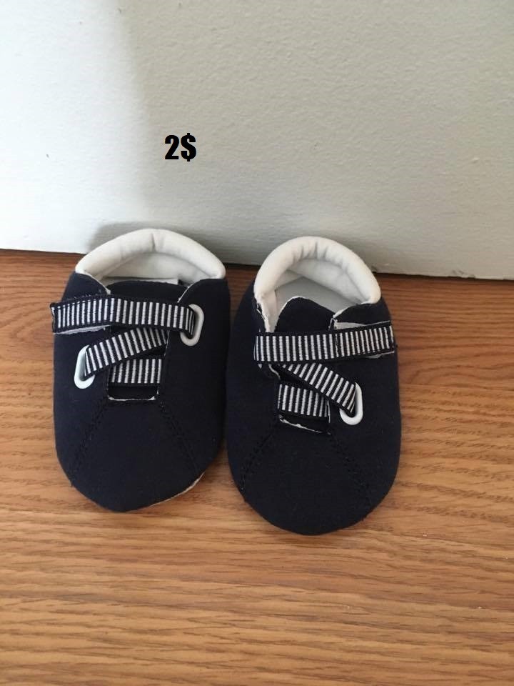 Chaussette gr 6-9 mois 2$