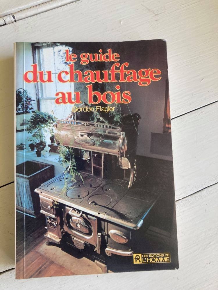 Livre le guide de chauffage au bois 1980 1