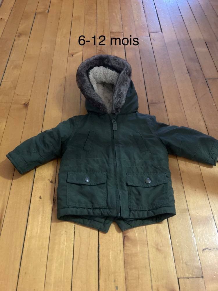 Manteau 6-12 mois 5$
