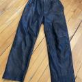 pantalon cuir noir 9-10 10$